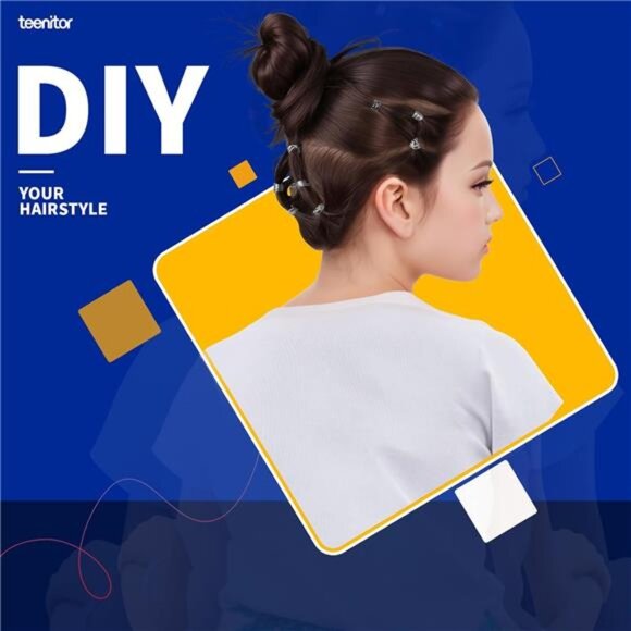 Clear elastic hair bands 2000pcs mini hair ties rubber bands for braids ponytail - Picture 5 of 8